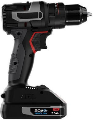 Deli DE-CZ20-2D2 Percussive Drill Driver Battery Brushless 20V 2x2Ah