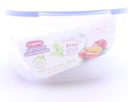 Dunya Microwave Plastic Lunch Box Blue 900ml