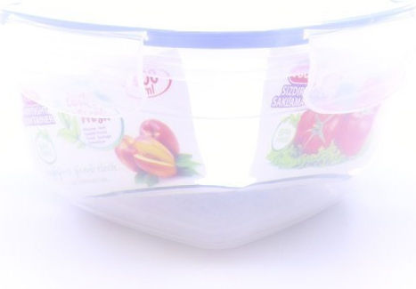 Dunya Microwave Plastic Lunch Box Blue 900ml