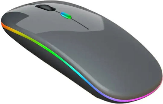 Ασύρματο RGB Gaming Ποντίκι Γκρι