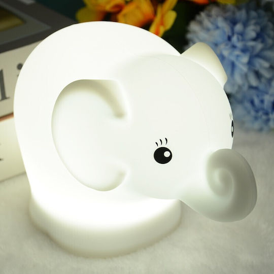 Nursery Night Light LED Nitelite Power Grey Warm
