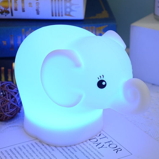 Nursery Night Light LED Nitelite Power Grey Warm