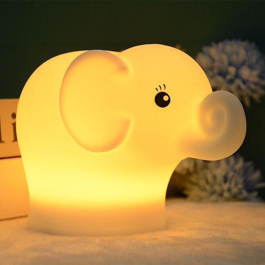 Nursery Night Light LED Nitelite Power Grey Warm