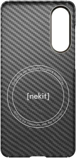 Nekit Задна корица Aramid Fiber 1мм Черен (Galaxy S25 Edge)