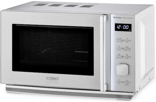 Caso M20 Cube Ceramic Microwave Oven 20lt Gray