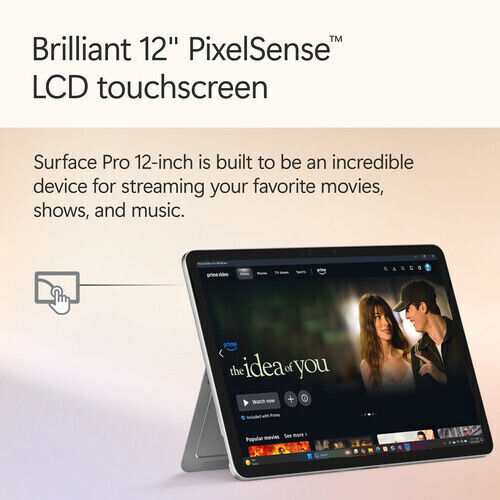 Microsoft Surface Pro 12" Tablet (16GB/512GB/Snapdragon X Plus / UFS / Windows 11) Platinum