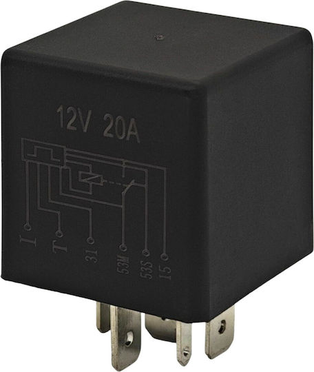 6-Pin 12V 20A Relais Für Scheibenwischer Kompatibel Mit VW
