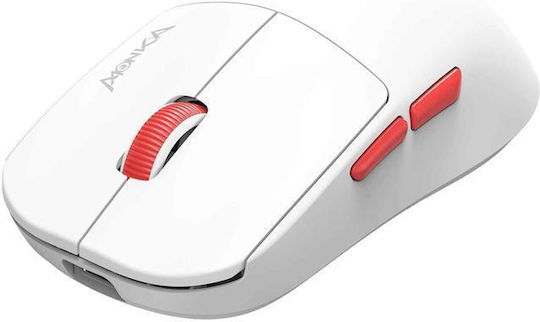 Marvo G997W Monka Prime Ασύρματο Gaming Ποντίκι 26000 DPI Λευκό