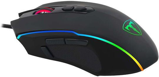T-Dagger Sergeant V1 RGB Gaming Gaming Maus 7200 DPI Schwarz