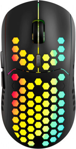 Canyon Haster GMW-18 Безжична RGB Геймърска Мишка Черен