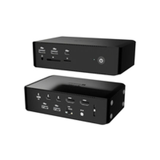 i-tec Thunderbolt 5 Docking Station with HDMI 4K PD Ethernet and Support for 4 Monitors Black (TB5QUATTRODOCKPD)