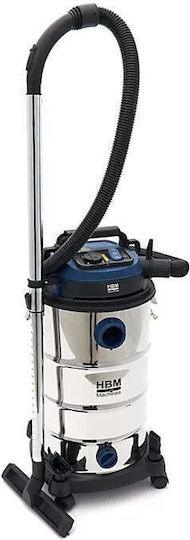 HBM Machines Aspirator Lichide / Solide 1600W Recipient 40lt