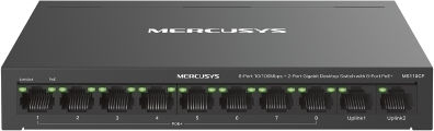 Mercusys MS110CP Unmanaged L2 PoE Switch με 10 Θύρες Ethernet