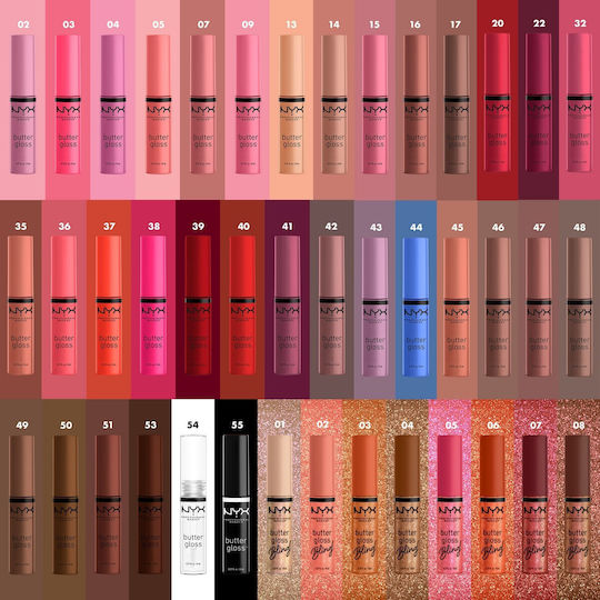 NYX Professional Makeup Butter Gloss Bling! Lip Gloss 03 Pricey 8ml