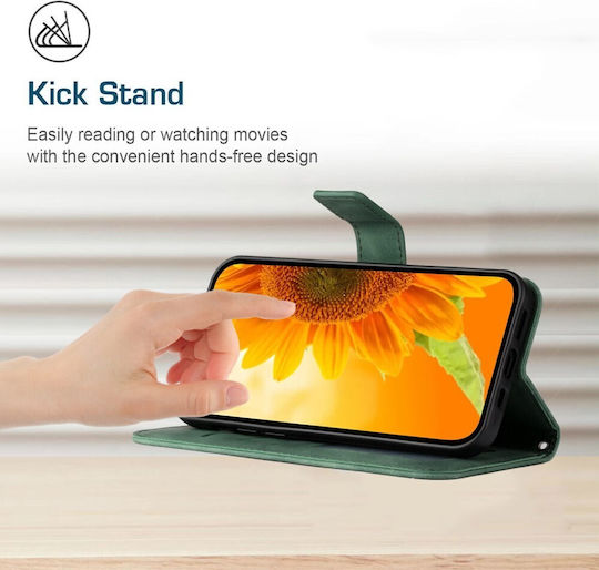 Sun Flower Wallet Πράσινο (TCL 60R 5G)
