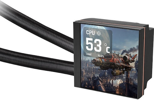 Thermaltake MAGFloe 360 Ultra Water Cooling System AIO CPU with 3 Fans 120mm and ARGB Lighting