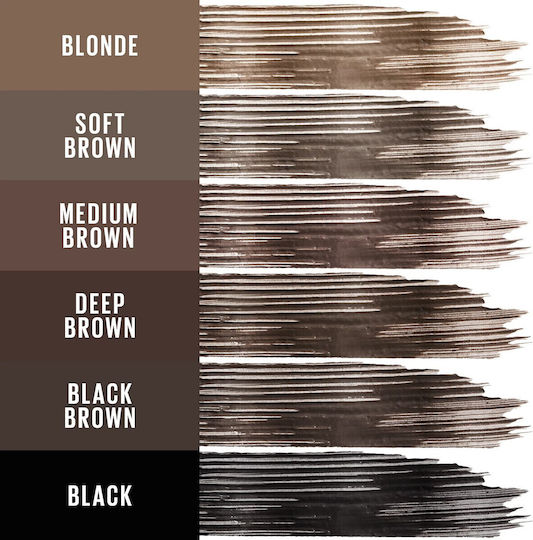 Maybelline Tattoo Brow 36H Waterproof Gel for Eyebrows 257 Medium Brown 6ml