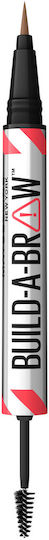 Maybelline Build-a-brow 2 Easy Steps Eyebrow Pencil Soft Brown