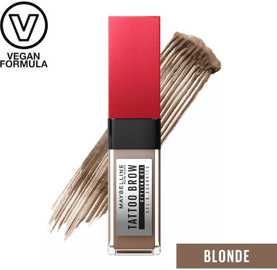 Maybelline Tattoo Brow 36H Waterproof Gel For Eyebrows 250 Blond 6ml