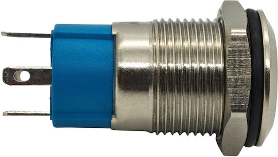 Превключвател За Мъгла С LED 12mm Snap-on Хром
