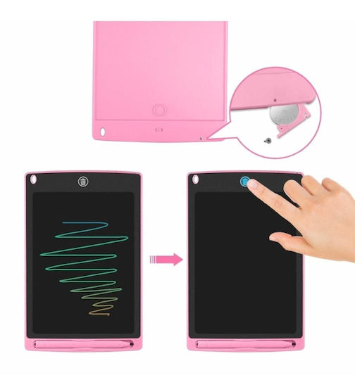Farbe LCD Zeichen Schreibtablette 12 Zoll Bildschirm Stylus Rosa