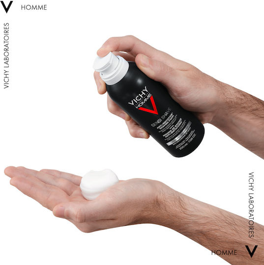 Vichy Homme Anti-Iritație Spumă de Ras 200ml