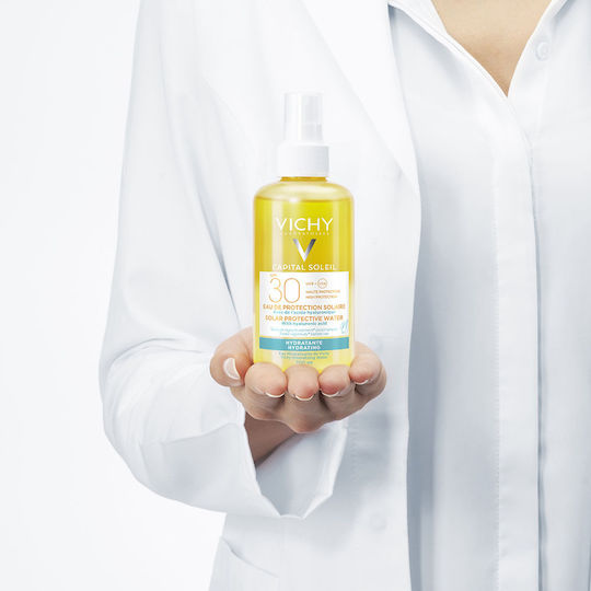 Vichy Capital Soleil Хидратиращ Водоустойчив Слънцезащитен Лосион за Тяло SPF30 Спрей 200ml
