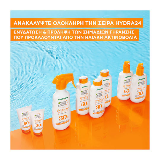 Garnier Hydra 24h Protect Waterproof Body Sunscreen SPF30 Spray 270ml