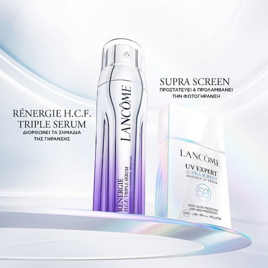 Lancome UV Expert Supra Screen Invisible UV Serum Serum de Protecție Solară pentru Față SPF50