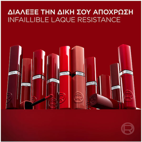 L'Oreal Paris Infaillible Matte Resistance Κλασικό Κραγιόν 220 Paris Sunset 4.3ml