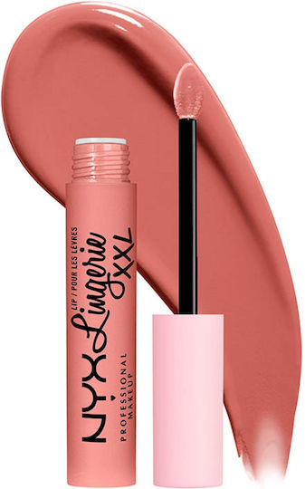 NYX Professional Makeup Lip Lingerie XXL Matte Liquid Течен Червило Мат 01 Undress'd 4мл