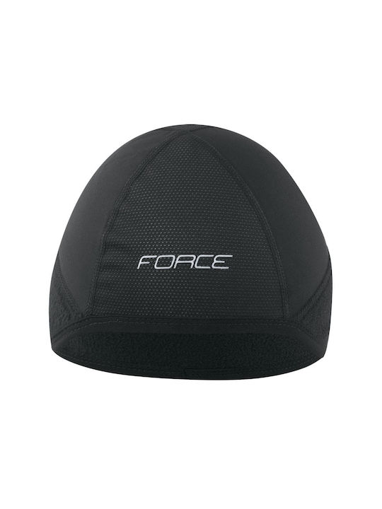 Force Winter Fahrradmütze Schwarzer