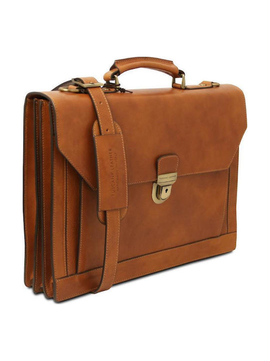Leder Herrentasche Geldbörse Natural