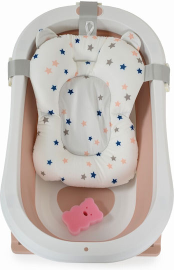 Moni Foldable Baby Bath Palma Pink