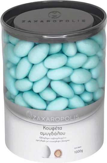 Κουφέτα Zaxaropolis Αμυγδάλου Γαλάζιο 1kg ≈250τμχ