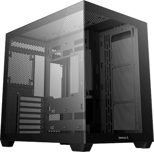 Deepcool CG530 Gaming Midi Tower Κουτί Υπολογιστή με Πλαϊνό Παράθυρο Μαύρο