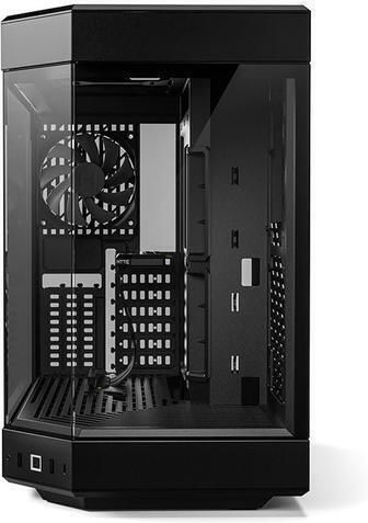 HYTE Y60 Геймърско бюро Midi Tower Компютърна кутия със страничен прозорец Черен