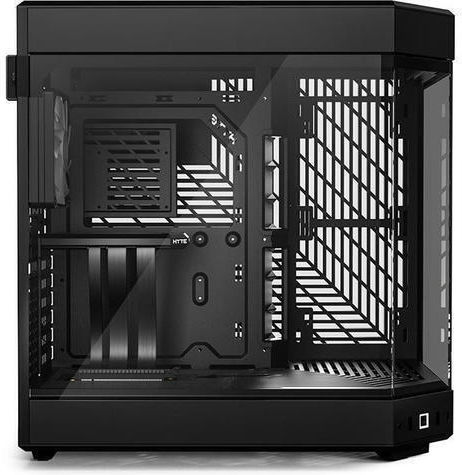 HYTE Y60 Геймърско бюро Midi Tower Компютърна кутия със страничен прозорец Черен