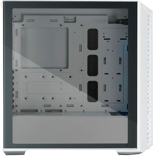 CoolerMaster MasterBox 520 Mesh ARGB Gaming Midi Tower Κουτί Υπολογιστή με Πλαϊνό Παράθυρο Λευκό