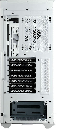 CoolerMaster MasterBox 520 Mesh ARGB Gaming Midi Tower Κουτί Υπολογιστή με Πλαϊνό Παράθυρο Λευκό