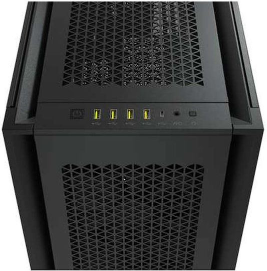 Corsair 7000D Airflow Gaming Full Tower Computer Case With Black Side Window