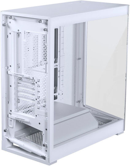 Phanteks NV5 MKII Gaming Midi-Turm Computergehäuse mit Seitenfenster Weiß