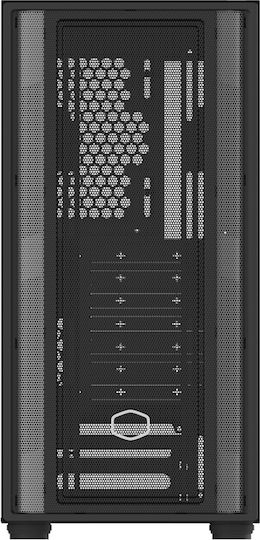 CoolerMaster MasterBox 600 Gaming Midi Tower Computer Case with Side Window and RGB Lighting Black