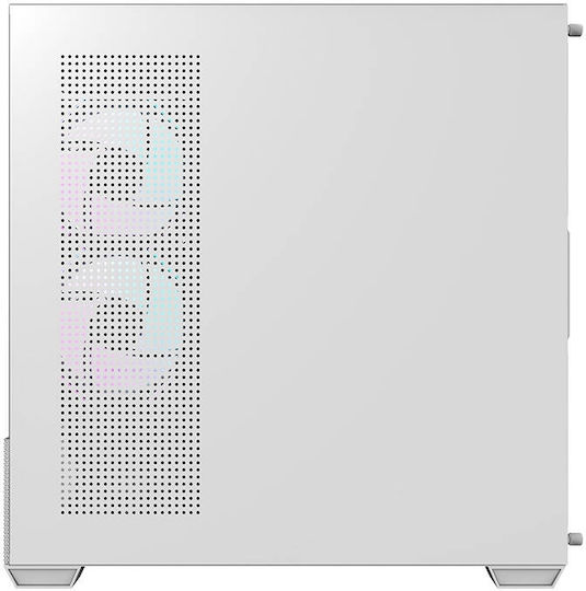 Darkflash DS900 AIR + ARGB Fans Gaming Midi Tower Computer Case with Side Window White