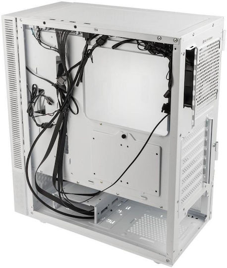 Kolink Observatory MX Glass ARGB Gaming Midi Tower Computer Case with Side Window White