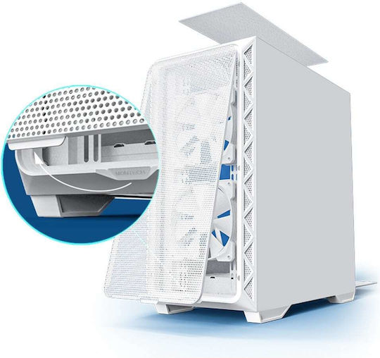 Montech Air 903 Base Midi Tower Компютърна Кутия Бяла