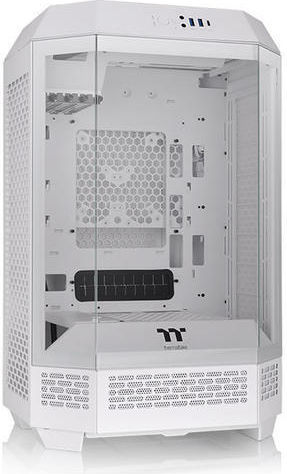 Thermaltake The Tower 300 Gaming Micro Tower Κουτί Υπολογιστή με Πλαϊνό Παράθυρο και RGB Φωτισμό Λευκό