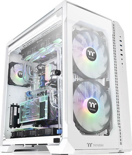 Thermaltake The Tower 600 Gaming Middle Tower Carcasă Calculator cu Fereastră Laterală Bumblebee