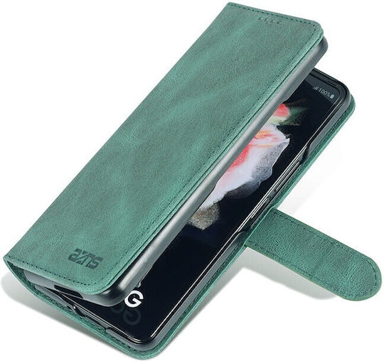 Dream Ii Skin Feel Book Δερματίνης Πράσινο (Galaxy Z Fold 3)