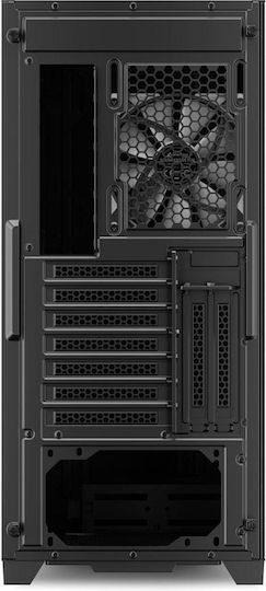 Sharkoon M30 RGB Gaming Midi Tower Κουτί Υπολογιστή με Πλαϊνό Παράθυρο Μαύρο